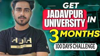  Can I Crack Jadavpur University in 3 Months ? || Honest 100 Days Challenge for WBJEE 2025