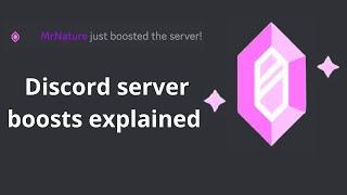 How does discord server boosts work | 2023