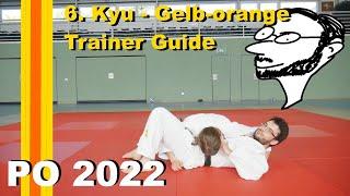 Judo || Gelb-orange: Der 6. Kyu – Trainer Guide #Graduierungssystem #PO2022