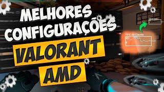 DESABILITE isso já!...Melhores configurações AMD para Pc fraco VALORANT! +FPS! 2024