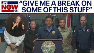 Hurricane Milton: FL govt. Desantis provides update on storm aftermath| LiveNOW from FOX