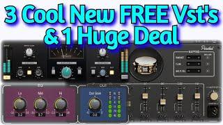 3 Cool New FREE VST Plugins & Plugin Deal - Voxengo Teq421, Liquid Death Snare, SSL Lmc+, 1960 Piano