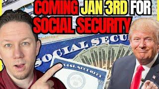 Coming Jan 3rd NEW Social Security Benefits Boost SSA SSDI SSI Payments Social Security Update