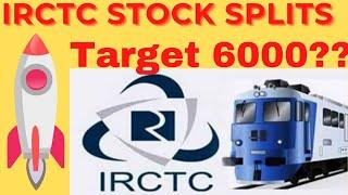 IRCTC share|IRCTC Stock Split Announcement| IRCTC Share Latest News in Hindi