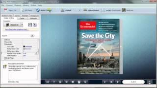 Auto-load bookmark from PDF into flipbook with Flash Flipbook Builder
