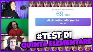 GrenBaud fa il TEST di QUINTA elementare con MATTEOHS! | Live Twitch