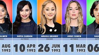 Famous Celebrities Born in 1993