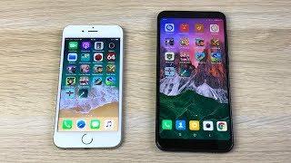 iPhone 6 vs Xiaomi Redmi 5 Plus - ТЕСТ СКОРОСТИ (Speedtest)