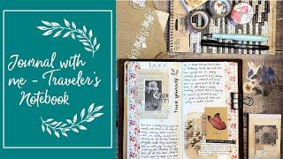 Journal With Me | Travelers Notebook | Vintage