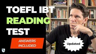 TOEFL iBT Reading Practice Test with Answers (#10)