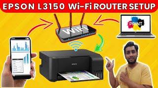 epson l3150 wifi router setup | epson l3150 wifi setup with router | epson l3150 wifi setup router