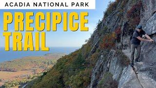 Precipice Trail: Acadia's Dangerous Hike with Iron Rung Ladders and Sheer Cliffs