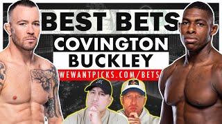 BEST BETS: UFC Tampa: Covington vs. Buckley Betting Guide