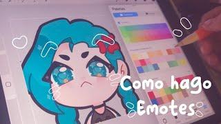 Como hago mis emotes?  || Procreate