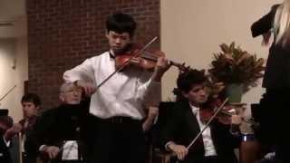 Jesse Fei, 13, E minor Violin Concerto, 1st mvt. by Mendelssohn