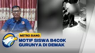 Motif Siswa B4c0k Gurunya karena Sakit Hati Dilarang Ikut Ujian