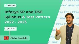 Infosys SP and DSE Syllabus and Test Pattern 2022-2023