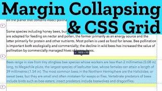 CSS Grid Uncollapses Your Margins. What?