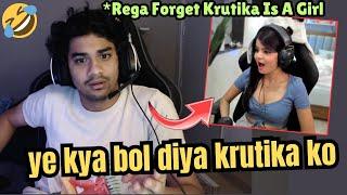 Rega Kya Bol Diya Krutika Ko | 18+ Ho gaya Thora #rega #regaltos #krutika