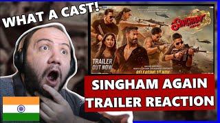 Singham Again Official Trailer Reaction | A Rohit Shetty Cop Universe | Producer Reacts