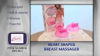 Heart Shaped Breast Massager Nipple Vibrator :: SE259204 ::