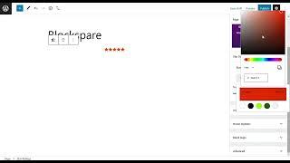 How to insert and design Star Rating Block in WordPress Gutenberg Editor?