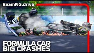 Formula Car BIG CRASHES #10 | BeamNG.drive