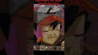 MINECRAFT PIXEL ART || @adeeldrew #minecraftshorts #minecraftmemes #video #viralvideo #minecraft