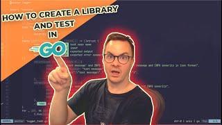 How to create a library in GO