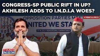 Congress-SP Public Rift In UP? How Akhilesh's 16 Names Left Rahul Red-Faced, Spelt I.N.D.I.A's Doom