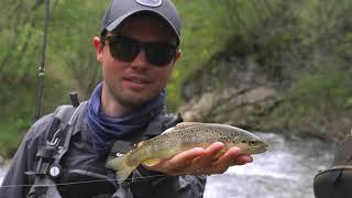 LOUP : en entrainement avec Pierre Kuntz Champion du monde de pêche à la mouche.