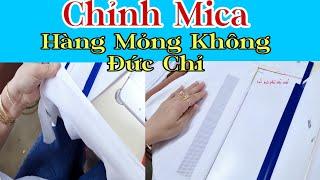 Hướng dẩn chỉnh mica may hàng mỏng hàng giầy không bị đức chi@LuanTran66Tv