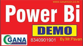 Power BI Demo | Power bi Introduction | What to learn to get job in Power bi | power bi training