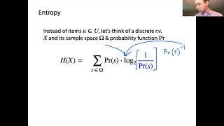 Entropy & coding