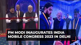 India Mobile Congress 2023: PM Modi inaugurates Asia's biggest telecom event in Delhi