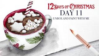 Day 11! 12 Days Of Christmas Unboxing & Paint With Me!