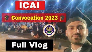 ICAI CA Convocation FULL VLOG 2023 | CA Pratik Thakkar @ParishaPatel  |  ICAI CONVOCATION ceremony