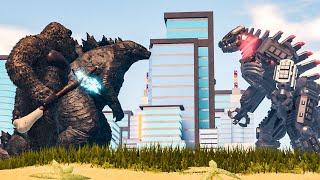 Godzilla and Kong Vs MechaGodzilla Movie VS Kaiju Universe  Reference