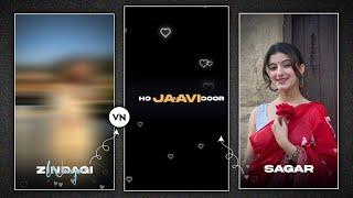 ️‍Trending Instagram Reels Video Editing | Lyrics Status Editing Vn App