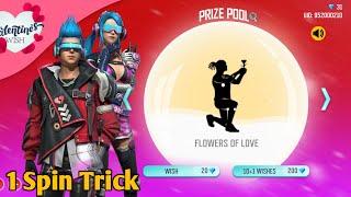 Valentine wish event - free fire new valentine wish event - FF new event today - rose emote free