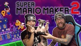 My wife cracks me up! Super Mario Maker 2 Co-op - Mr. & Mrs. BTG