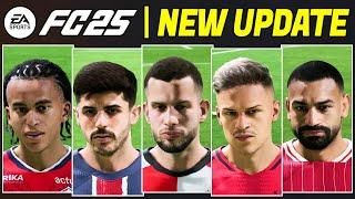 EA FC 25 NEWS | ALL NEW REAL FACES (Gameplay Footage) - TITLE UPDATE #6