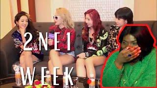 2NE1 speaking English REACTION // 2NE1 WEEK