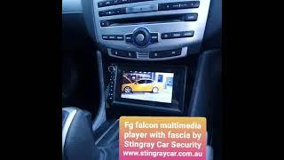 Fg Falcon Multimedia With Fascia Android Auto Carplay by Stingray Car Security