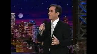 JERRY SEINFELD TONIGHT SHOW! STAND UP AND INTERVIEW WITH JAY LENO!