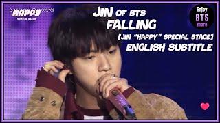 Jin of BTS -  'Falling' live at [Jin “Happy” Special Stage] 2024 [ENG SUB] [HD]