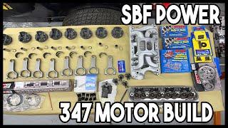 Building Dream 347 STROKER MOTOR for SHELBY COBRA build