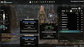 Elder Scrolls Online Medium Armor Clothing Crafting Guide