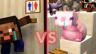 get out of the bathroom quickly& Parotter's favorite MINECRAFT animationstake your time