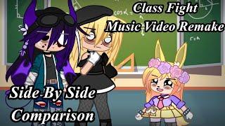 The Side by Side Comparison - Class Fight Gacha Club Music Video